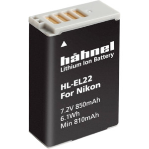 Camera Batteries: Hahnel EN-EL22 850mAh 7.2V Battery for Nikon