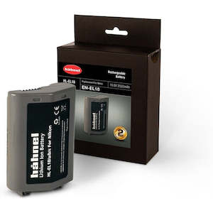 Camera Batteries: Hahnel EN-EL18 2550mAh 10.8V Battery for Nikon