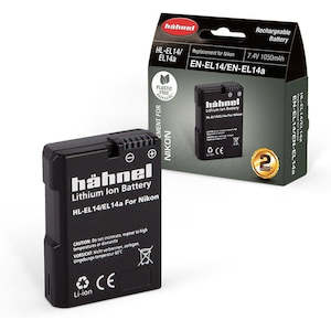 Camera Batteries: Hahnel EN-EL20/20a 880mAh 7.4V Battery for Nikon