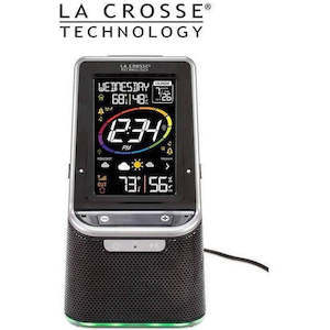 La Crosse Bluetooth Speaker Colour Weather Station