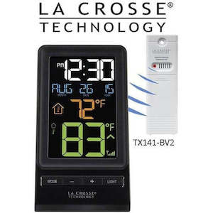 Weather Stations: La Crosse Color Thermometer Station