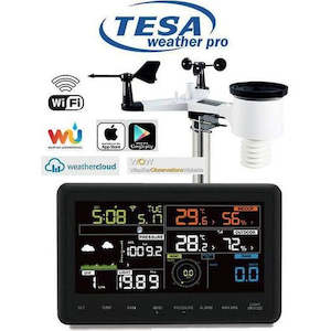 Tesa: TESA WS2900C-PRO 7 Inch Colour Wi-Fi Weather Station