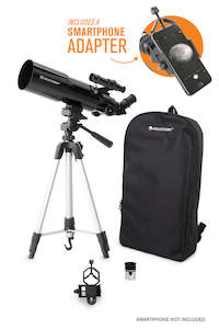 Celestron Travel Scope 80 Portable Telescope With Smartphone Adapter - Damaged box