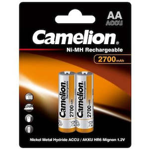 Camelion Rechargeable 2700mah Aa 2pk Batteries