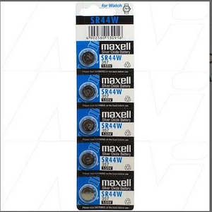 Maxell Silver Oxide Battery Sr44w 5 Pack 1.5v - 1 Each