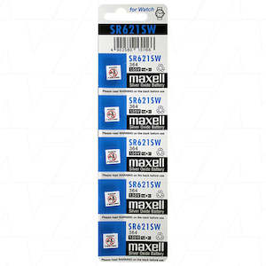 Maxell 364 - SR621SW Watch Battery 5PK