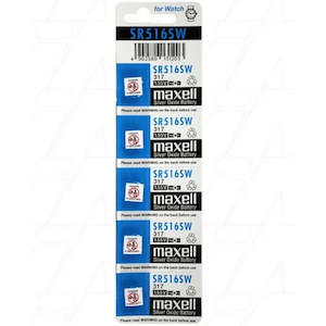 Maxell 317 - SR516SW Watch Battery 5PK