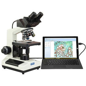 OMAX 40x-2500x w/ Built-In 3.0mp Digital Compound Microscope