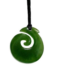 Jade Hook Pendant 27mm