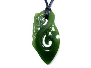 Jade Manaia Pendant 51mm