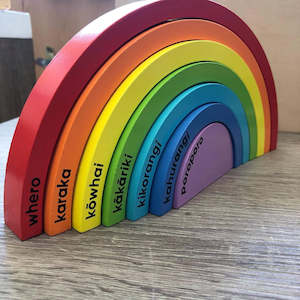 Te Reo Rainbow Blocks