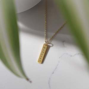 Te Reo: Manaaki – Cherish – Necklace