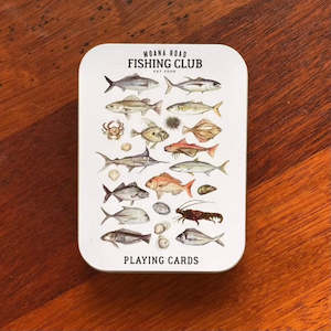 Nz Artist Collections: Fishing Club Playing Cards