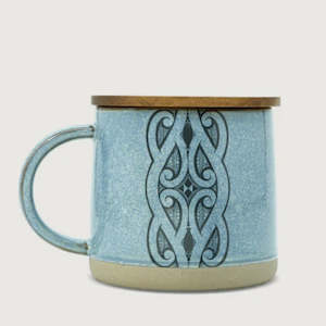 Nz Artist Collections: Glazed Ceramic Mug - Miriama Grace