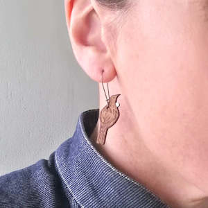 Nz Artist Collections: Tui Rimu Earrings by Natty