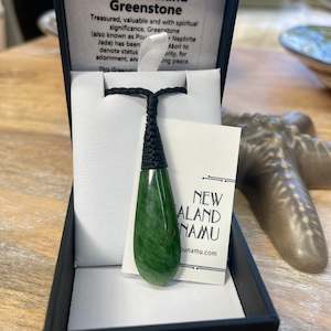 Beachcomber: Greenstone Drop Pendant