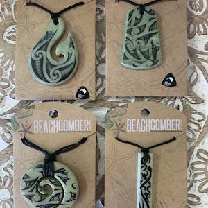 Beachcomber: Pounamu Carvings by Beachcomber