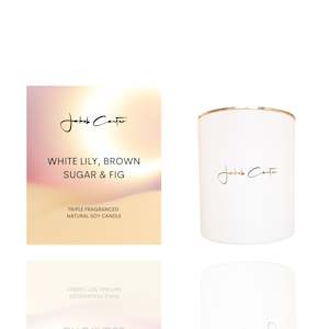 FREE GIFT | White Lily Brown Sugar & Fig 300g Soy Candle