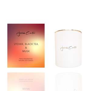 FREE GIFT | Lychee Black Tea & Musk 300g Soy Candle