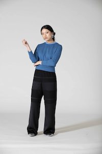 Fashion design: Sailor Trouser Black