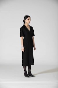 Polo Dress Black