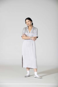 Polo Dress Silver