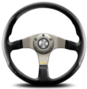 Momo: Momo Tuner Anthracite Steering Wheel 320/350mm