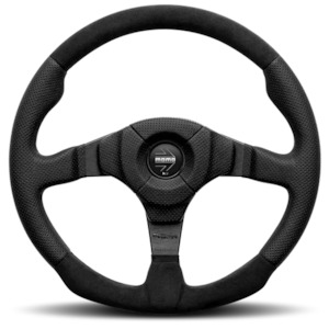 Momo: Momo Dark Fighter Steering Wheel 350mm