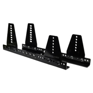 Motamec: Universal Side Seat Mounts - 6 Piece Mounting Brackets