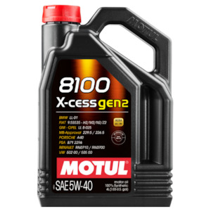 Motul 8100 X-Cess GEN2 5W40