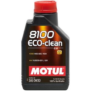 Oil: Motul 8100 Eco-Clean 0w30 1L