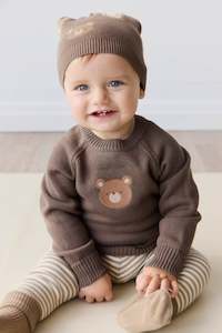 Knitwear: Ethan Jumper - Brownie Bobbie Bear