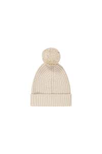 Aurelie Beanie - Oatmeal Marle