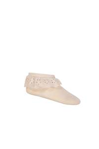 Frill Ankle Sock - Pillow