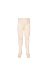 Scallop Weave Tight - Ballet Pink