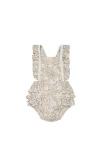 Playsuits Rompers: Organic Cotton Madeline Playsuit - April Harbour