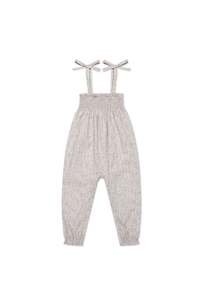 Organic Cotton Summer Playsuit - Chloe Lavender