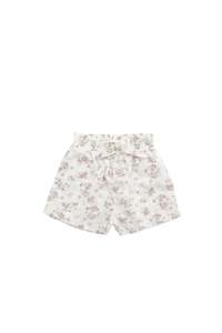 Skirts Shorts: Organic Cotton Emelia Short - Selena Blush