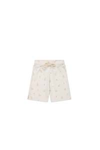 Pima Cotton Marley Short - Fable Deer Cloud