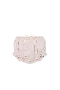 Organic Cotton Frill Bloomer - Addie Lilac