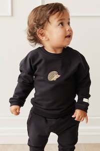 Organic Cotton Damien Sweatshirt - Constellation Hedgehog