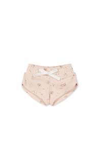 Organic Cotton Ivy Shortie - Petite Fleur Soft Peony