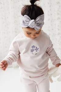 Organic Cotton Bobbie Sweatshirt - Rosewater