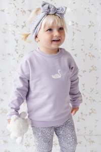 Organic Cotton Bobbie Sweatshirt - Starling