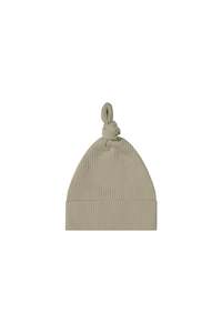 Organic Essentials: Organic Cotton Modal Marley Beanie - Cashew