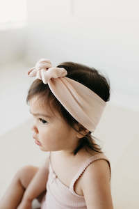 Organic Essentials: Organic Cotton Modal Headband - Ballet Pink