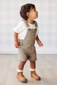 Overalls: Chase Twill Overall - Oak