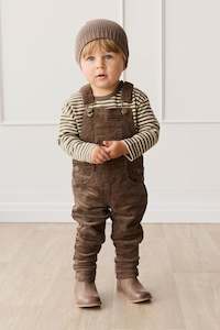 Overalls: Jordie Cord Overall - Brownie