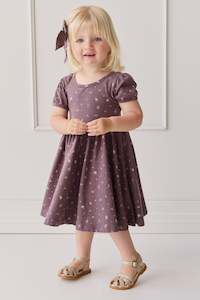 Organic Cotton Meadow Dress - Goldie Huckleberry Large