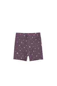 New: Organic Cotton Everyday Bike Short - Goldie Huckleberry Large